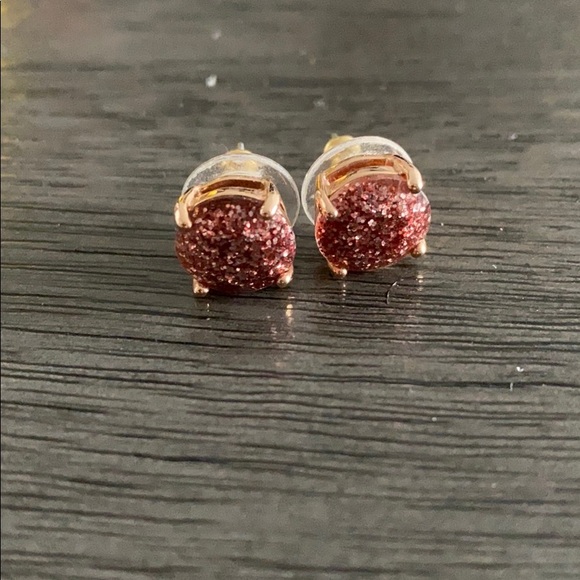 kate spade Jewelry - Kate Spade rose gold earrings✨
